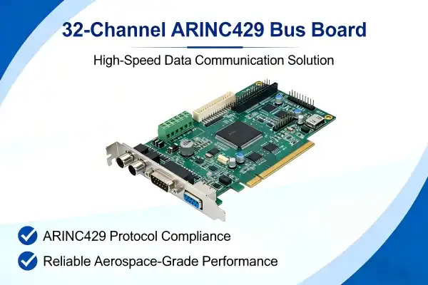 Does NI-compatible 32-channel ARINC429 board support bus simulation?